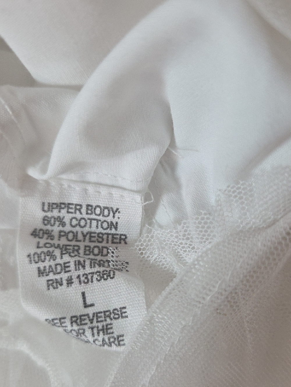 NWY Live 4 Truth White Sheer Tiered Maxi Shirt Dress with Ruffle Sleeves SZ L - Picture 10 of 13